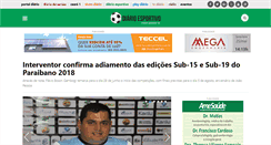 Desktop Screenshot of diarioesportivo.com.br